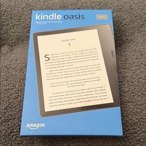 Amazon Kindle Oasis - Blue and Graphite